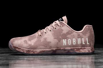 Men's Nobull Dusty Rose Tie-Dye Trainers Rose | SG P2413J